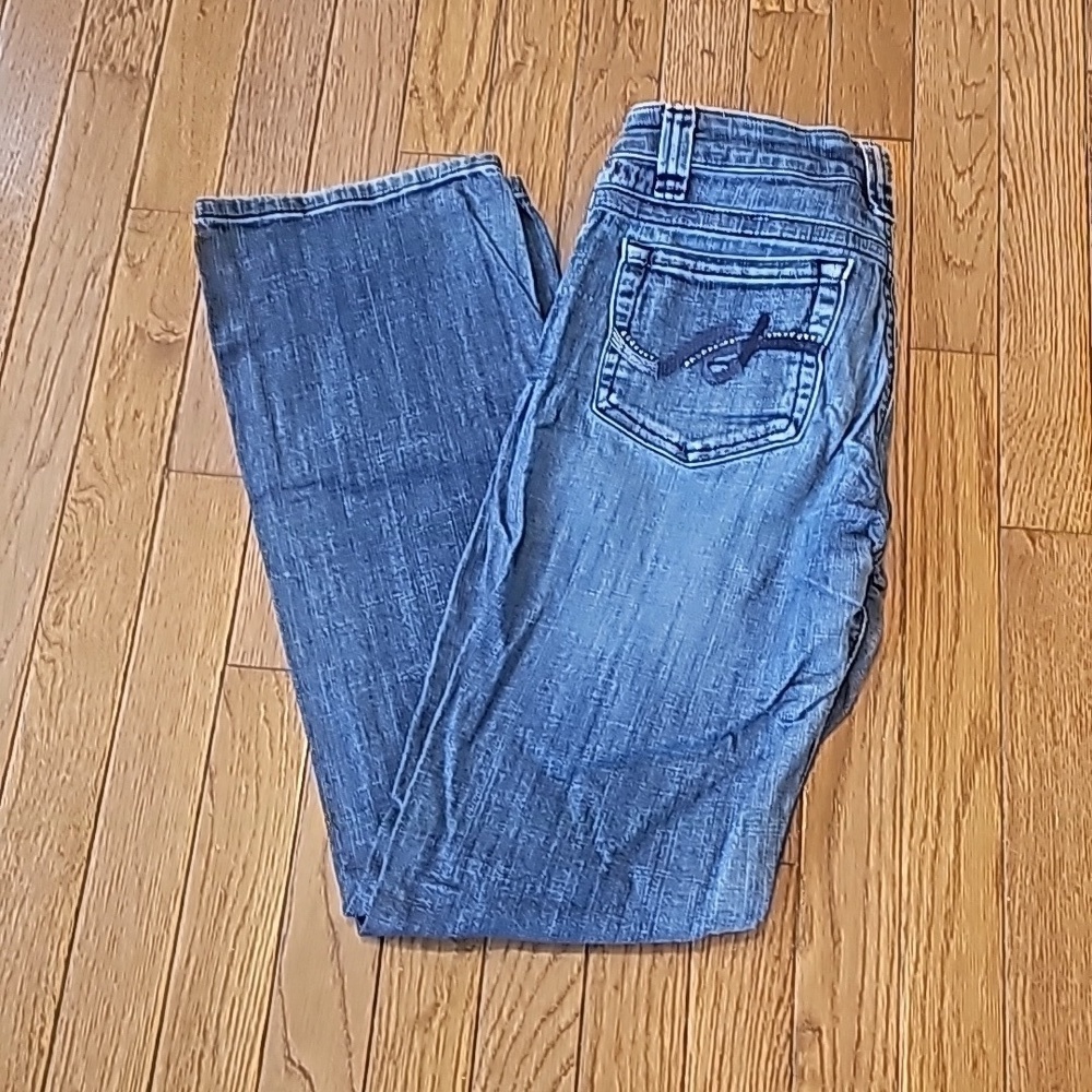 Lee Slender Secret Straight Leg Medium Wash Jeans No Size Tag